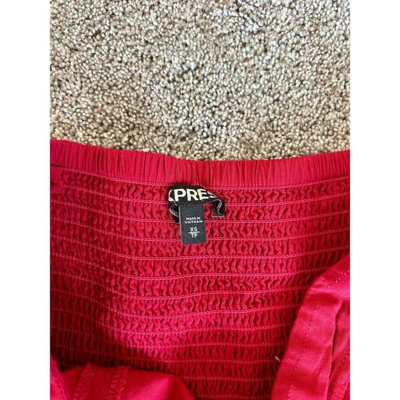 Express Strapless Fit & Flare Dress size XS - Picture 5 of 6